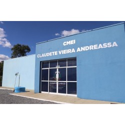 Homenagens marcam a inauguração do CMEI Claudete Vieira Andreassa, na Vila de Lourdes